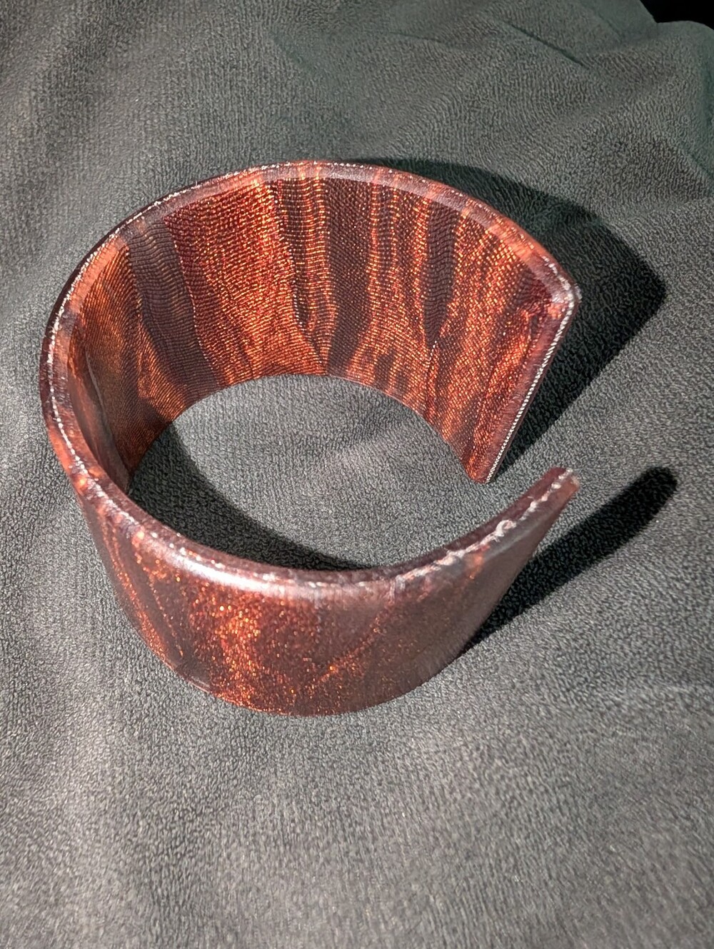 Dconstruct Copper Coloured Resin Cuff - Picture 2 of 3